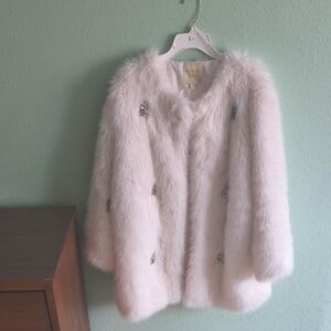 Bridal Coat with Embellishments